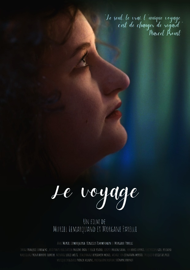 Poster of the short film Le voyage from Muriel Lemarquand, 2024