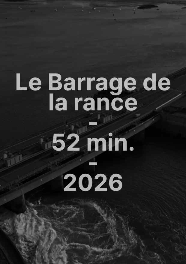 Poster of the documentary Le Barrage de la Rance from Jean-Marc Labrousse, produced by French Connection, 2026